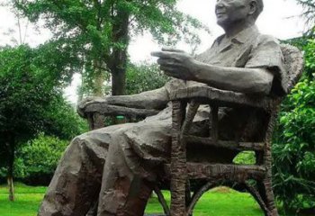 湖州邓小平伟人公园铜雕—荣耀家乡，让历史永生