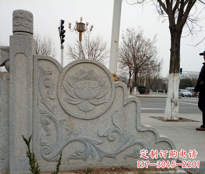 湖州仿古护城河石栏板