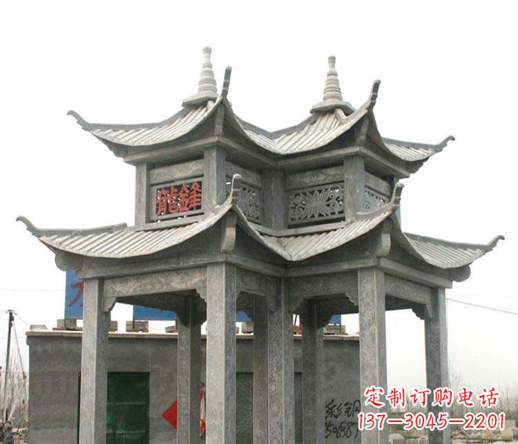 湖州仿古凉亭石雕