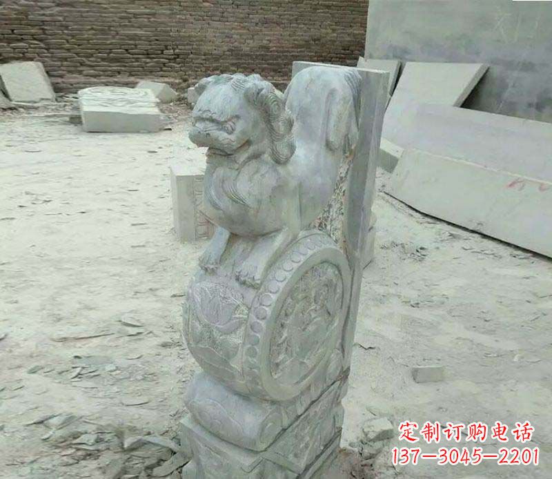 湖州精美石门墩雕塑,缔造绝色佳作