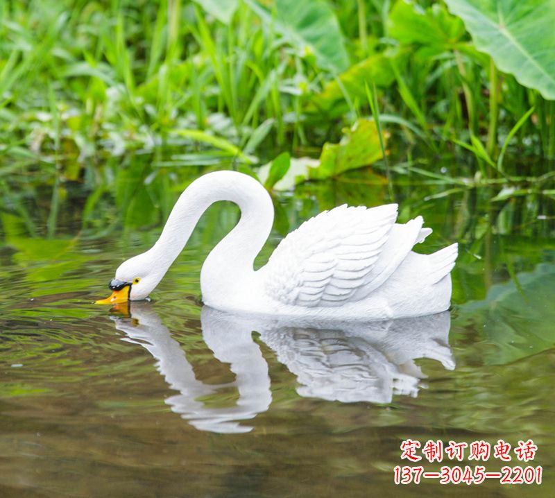 湖州欧式天鹅石膏雕塑