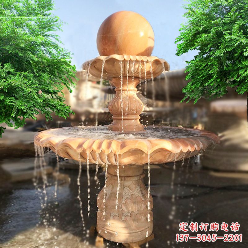 湖州精致别致的风水球雕塑