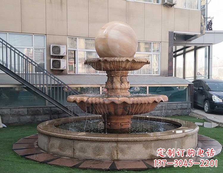 湖州独特的风水球石雕