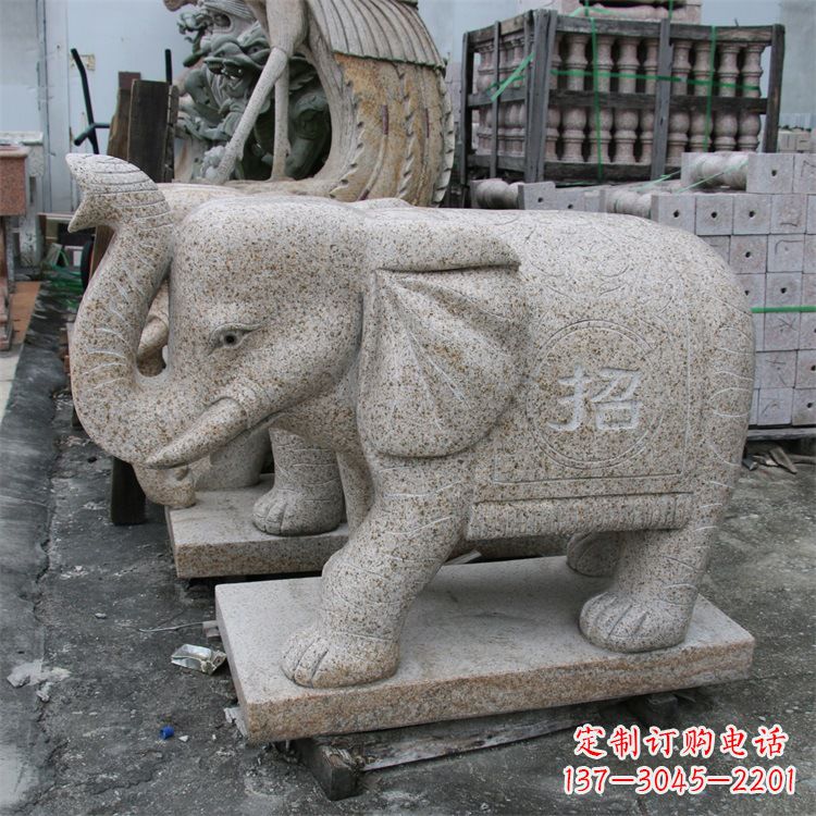 湖州唯美大象雕塑
