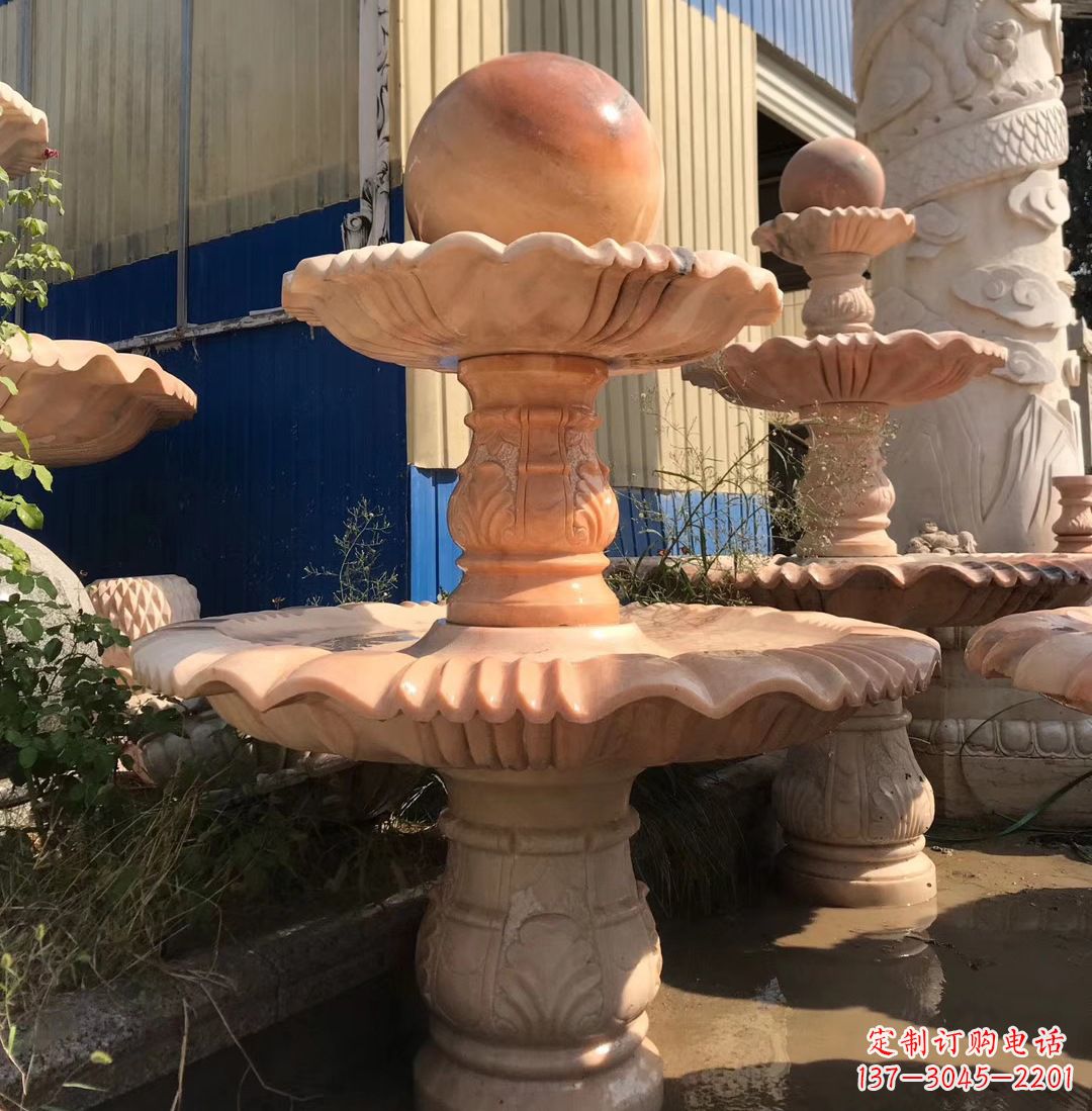 湖州各类石雕风水球