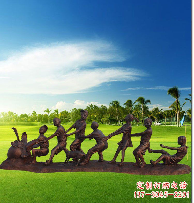 湖州中领雕塑-精美仿铜萝卜雕塑