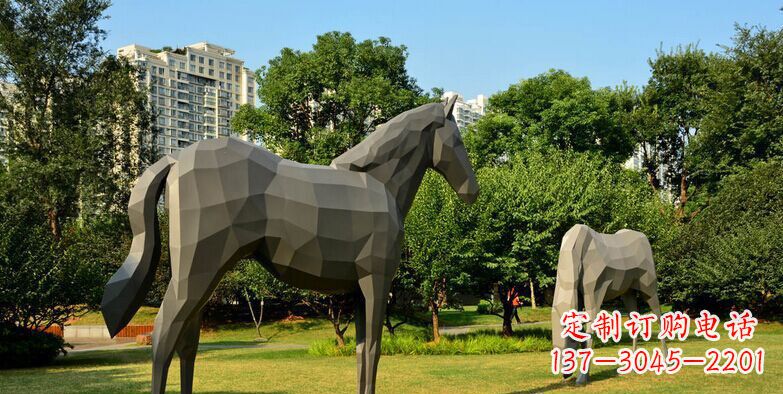 湖州产品名称不锈钢动物抽象雕塑