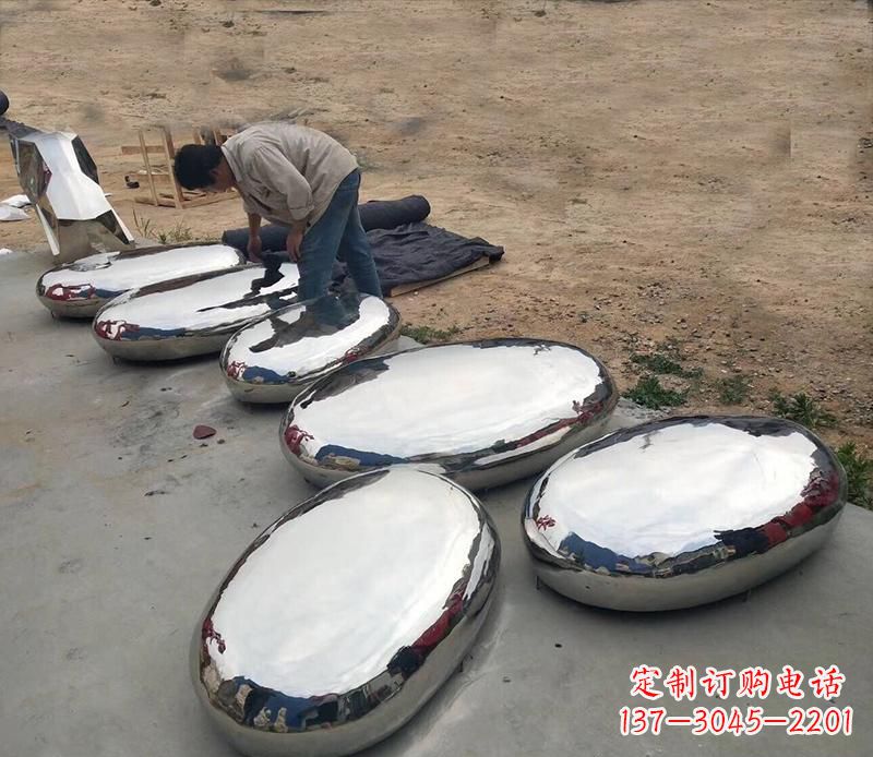 湖州中领雕塑水滴形艺术雕塑