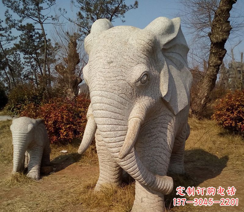 湖州精美大象雕塑