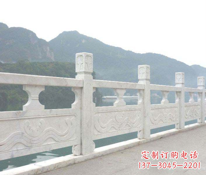 湖州高品质公园大理石栏板景观石雕
