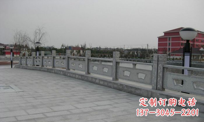 湖州公园仿古石栏板 (2)