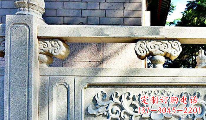 湖州中领雕塑公园仿古石栏板