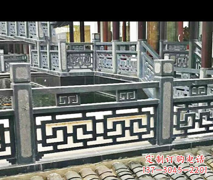 湖州中领雕塑精致仿古石栏板