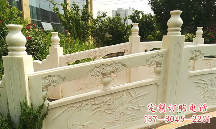 湖州精美汉白玉石拱桥雕塑
