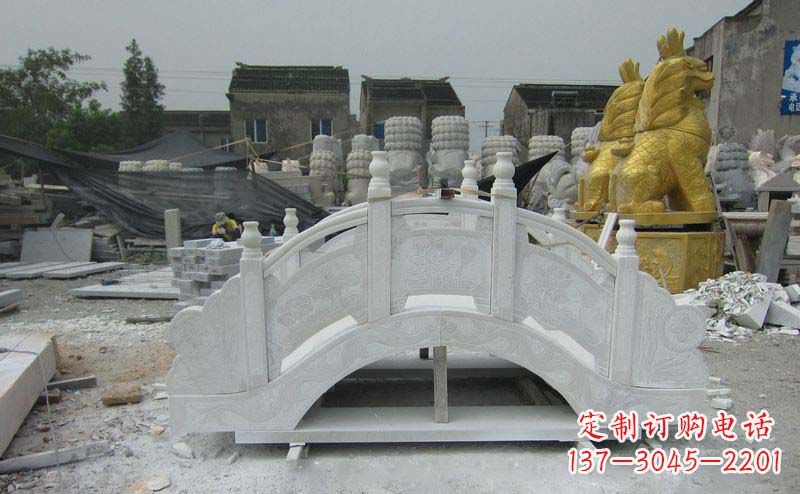 湖州精美的大理石拱桥雕塑
