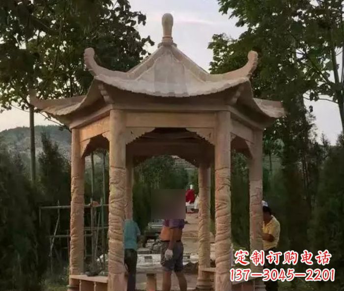 湖州中领雕塑凉亭雕塑