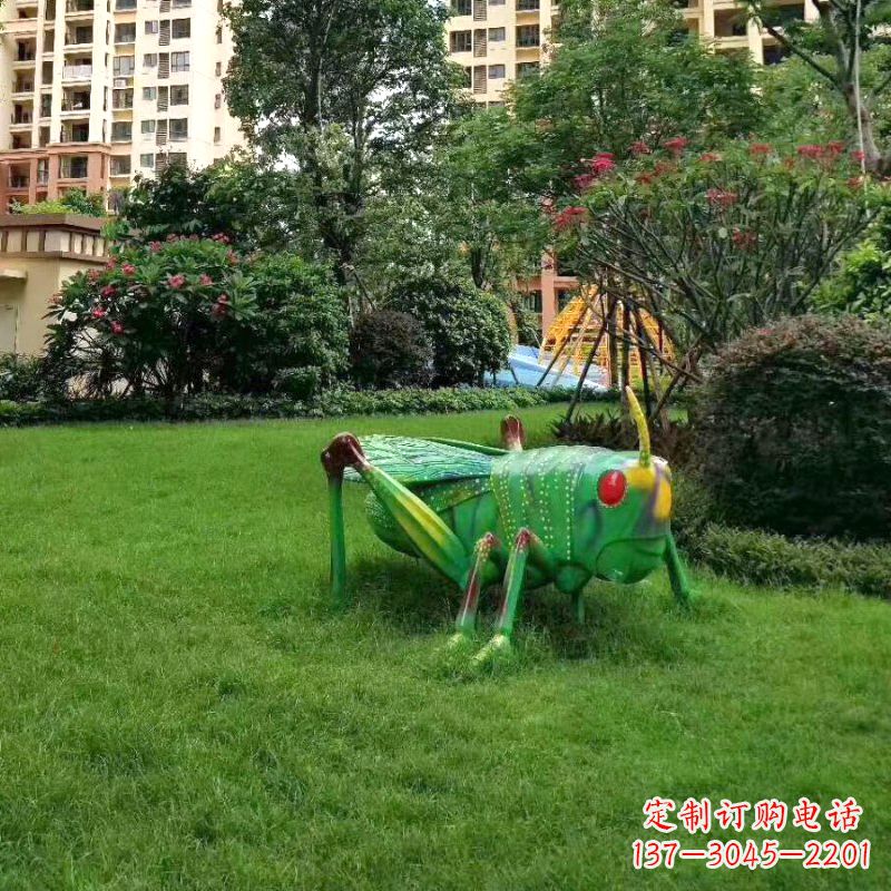 湖州亚克力蝗虫雕塑