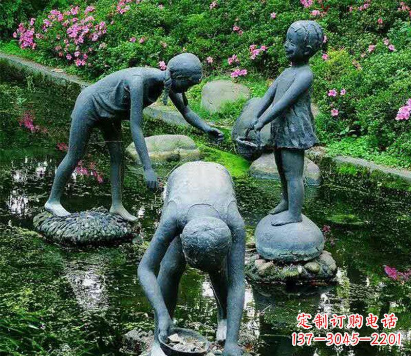 湖州精美铜螃蟹雕塑