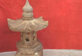 湖州景观仿古石灯雕塑