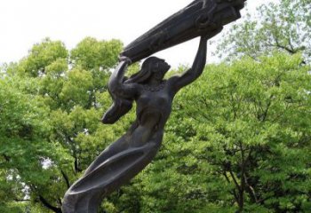 湖州女娲补天铜雕艺术品