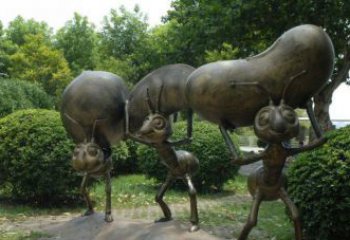 湖州精美蚂蚁铜雕塑