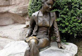 湖州中领雕塑精美 静谧 的女人铜雕