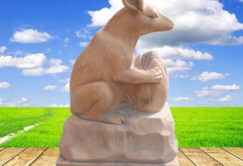 湖州中领雕塑定制的老鼠石雕