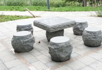 湖州新题目“古典风格石桌凳雕塑”