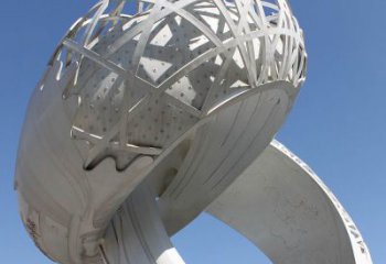 湖州艺术品级不锈钢戒指雕塑