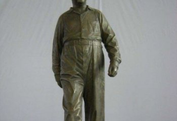 湖州中领雕塑：经典革命人物毛主席铜雕