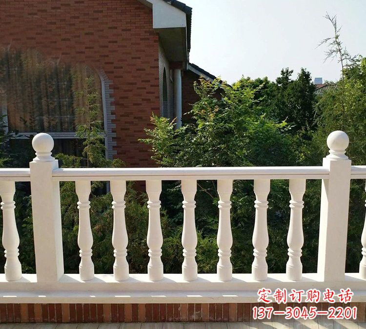 湖州汉白玉欧式栏杆石雕
