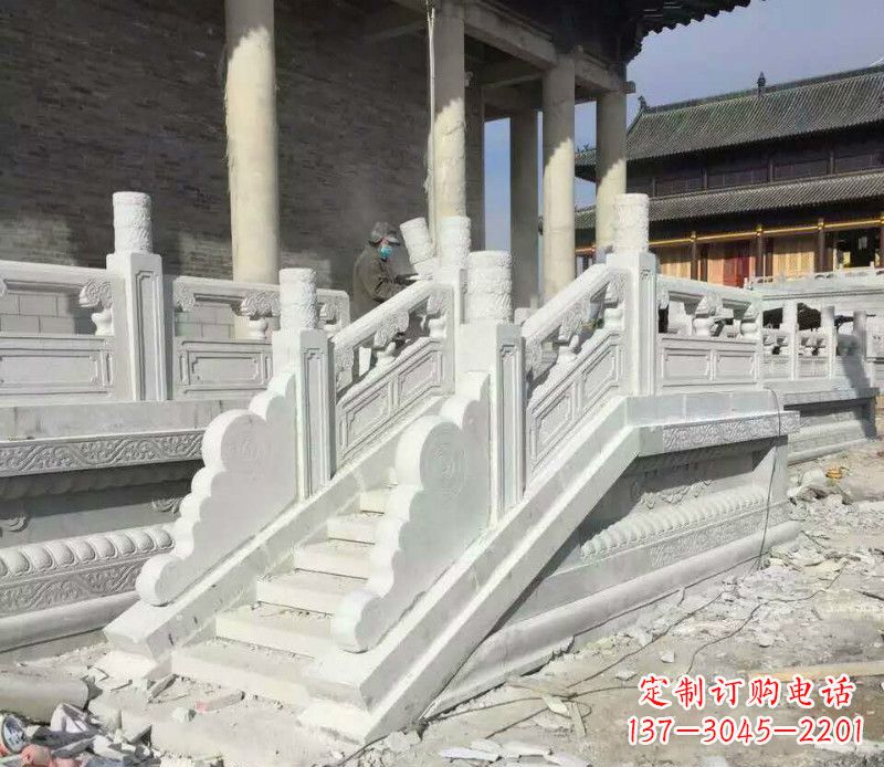 湖州大理石栏板石雕,精美绝伦,让建筑锦上添花
