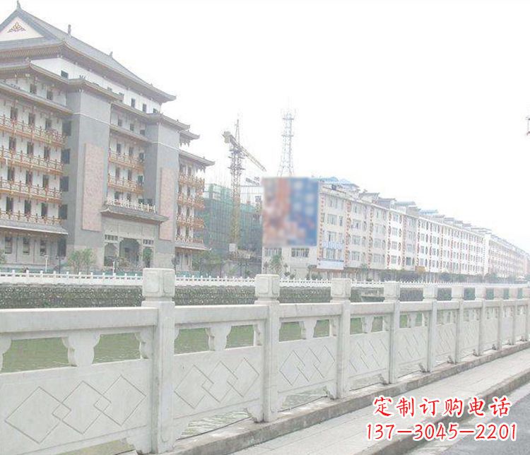 湖州流光溢彩的大理石栏板石雕