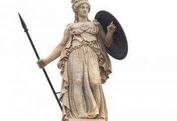 湖州艺术定制——汉白玉希腊女神雅典娜雕塑