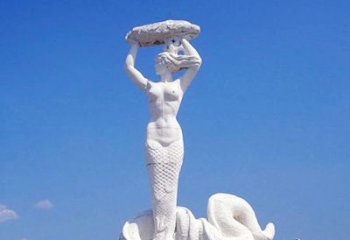 湖州答案中领雕塑大型神话人物汉白玉女娲补天雕…
