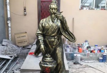 湖州传承酒文化，杜康雕塑流传永恒