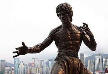 湖州李小龙铜雕，为您展现明星的精彩！