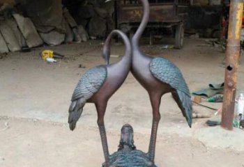 湖州龙龟仙鹤铜雕——传承传统，增添福气