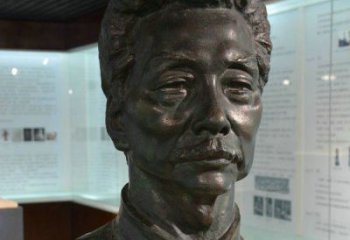 湖州鲁迅名人铜雕雕塑—传承文化，永久纪念
