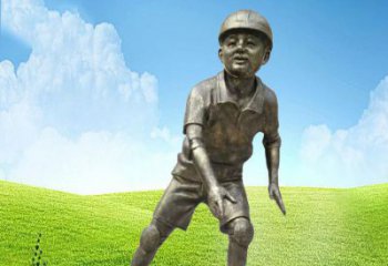 湖州领雕塑：儿童公园里的铜雕精灵