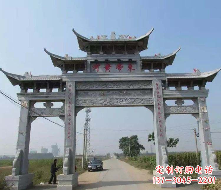 湖州精品牌坊石雕,令您赞叹不已