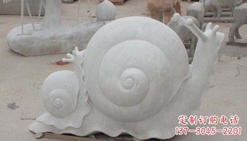湖州石雕蜗牛
