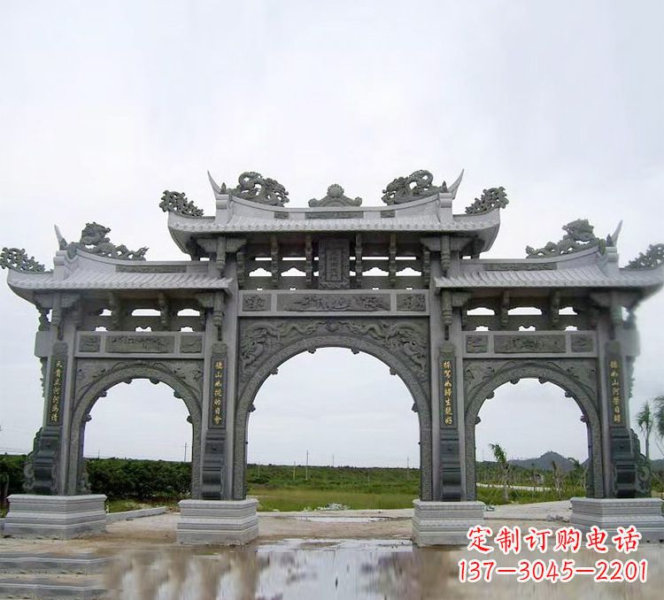 湖州石牌坊 楼