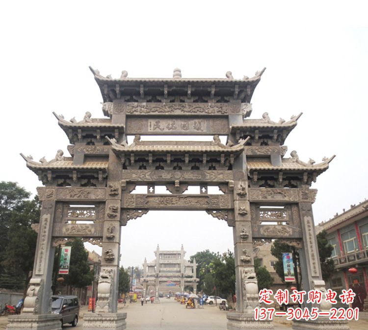 湖州石牌坊 九楼