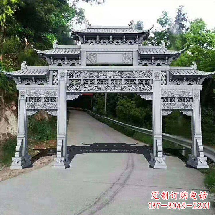 湖州石牌楼青石牌坊