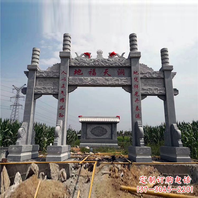湖州石牌楼石雕