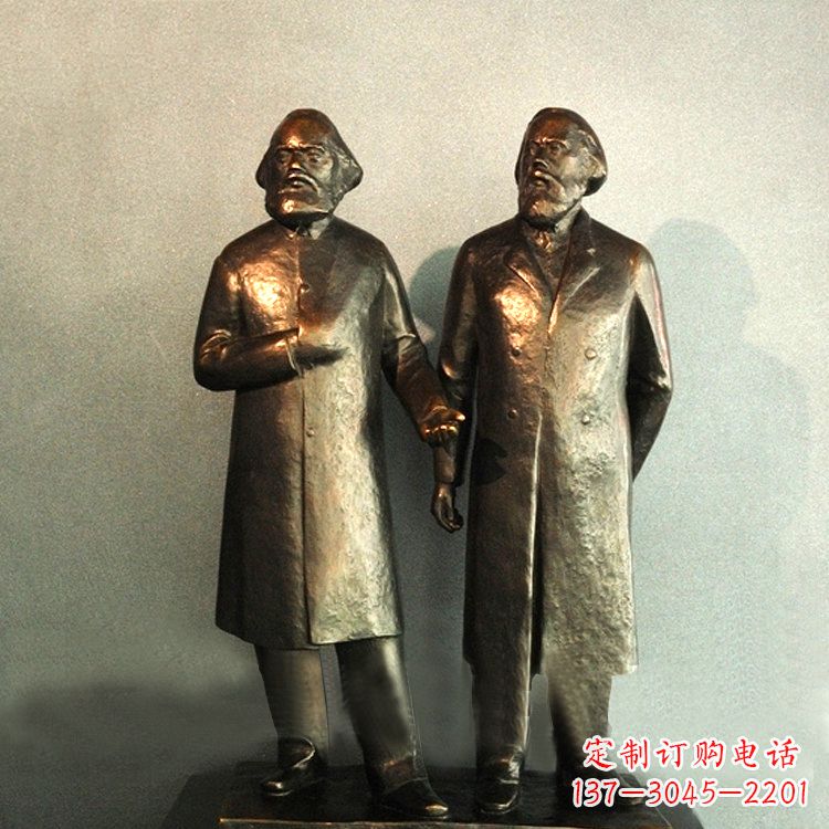 湖州世纪伟人马克思和恩格斯雕塑
