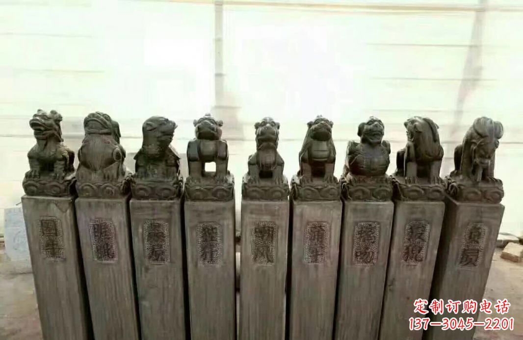 湖州栓马桩石雕