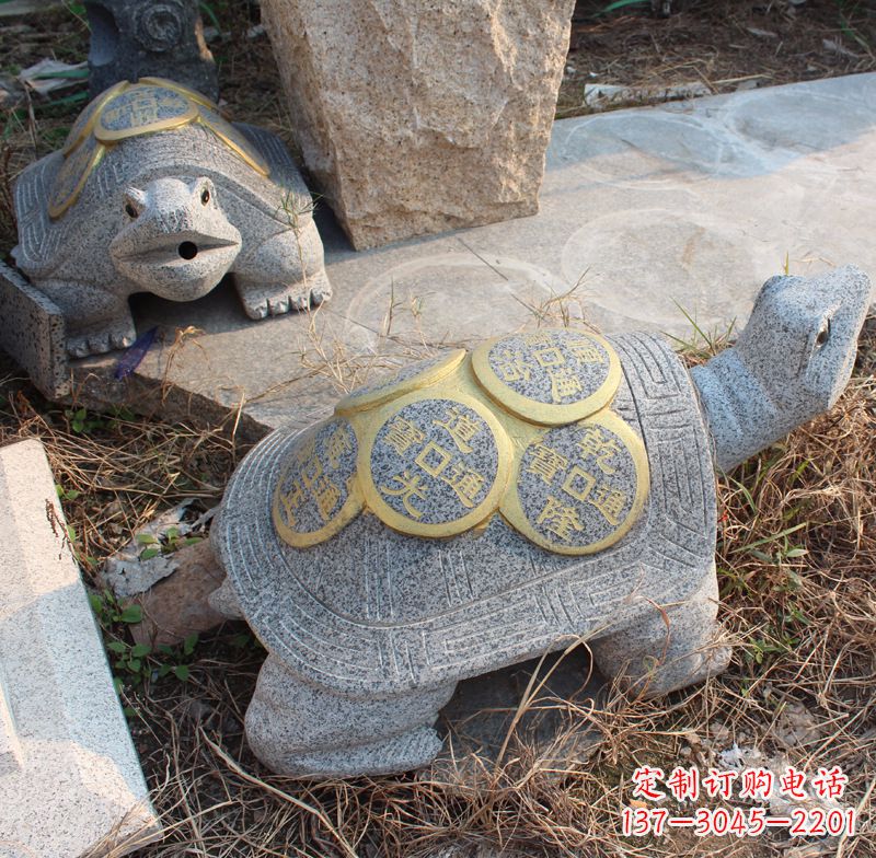 湖州水池乌龟石雕