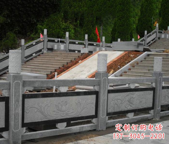 湖州寺庙景观仿古石栏板 (2)